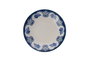 Hermia Juego de Cena Bluecourt de 24 Piezas Blanco y Azul